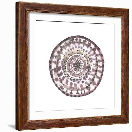 Global Mandala 1-Lora Gold-Framed Art Print