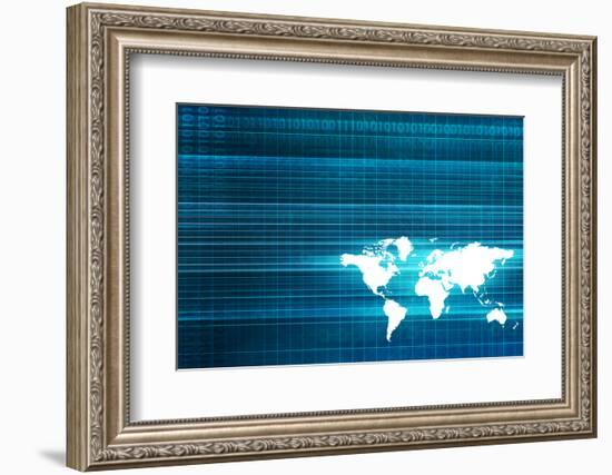 Global Partners in Export Trade Software Art-kentoh-Framed Photographic Print