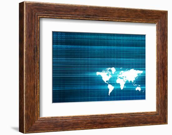 Global Partners in Export Trade Software Art-kentoh-Framed Photographic Print