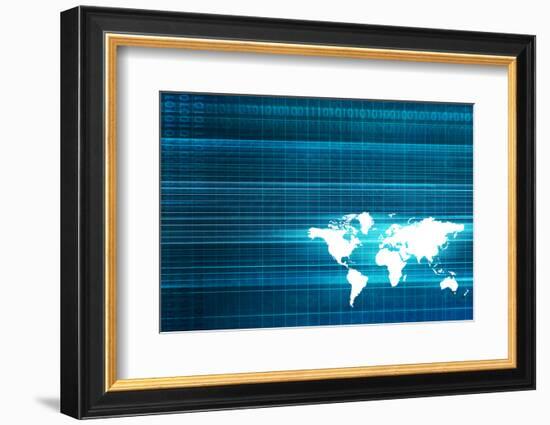 Global Partners in Export Trade Software Art-kentoh-Framed Photographic Print