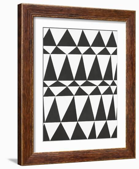 Global Triangle-Megan Swartz-Framed Art Print