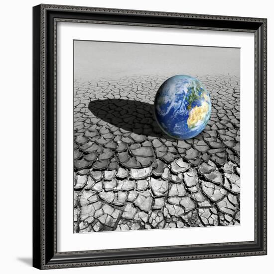 Global Warming, Conceptual Artwork-Detlev Van Ravenswaay-Framed Premium Photographic Print