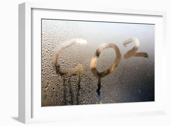 Global Warming, Conceptual Image-Victor De Schwanberg-Framed Photographic Print