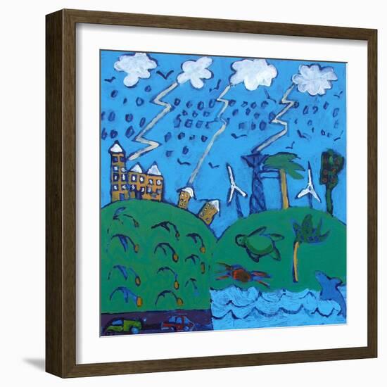 Global Warming-Paul Powis-Framed Giclee Print