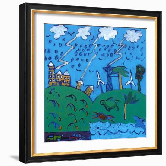 Global Warming-Paul Powis-Framed Giclee Print