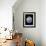 Globe against starfield-Matthias Kulka-Framed Giclee Print displayed on a wall