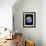 Globe against starfield-Matthias Kulka-Framed Giclee Print displayed on a wall