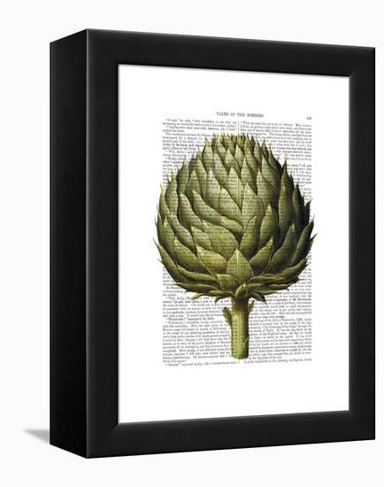 Globe Artichoke Print 2-Fab Funky-Framed Stretched Canvas