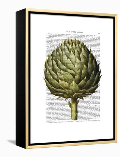 Globe Artichoke Print 2-Fab Funky-Framed Stretched Canvas