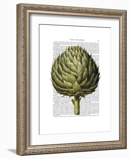 Globe Artichoke Print 2-Fab Funky-Framed Premium Giclee Print