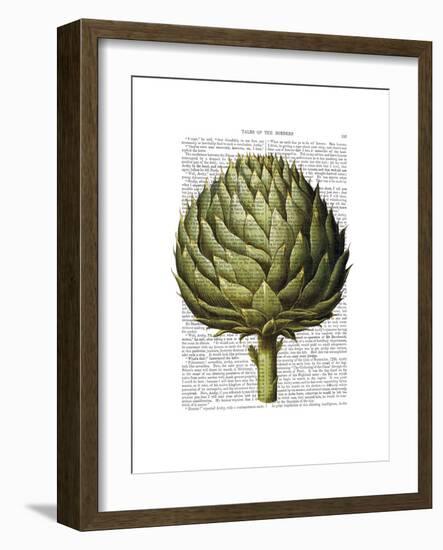 Globe Artichoke Print 2-Fab Funky-Framed Premium Giclee Print