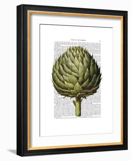 Globe Artichoke Print 2-Fab Funky-Framed Premium Giclee Print