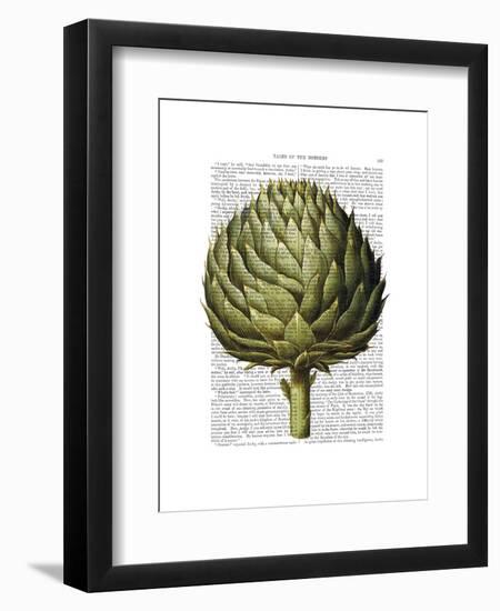 Globe Artichoke Print 2-Fab Funky-Framed Art Print