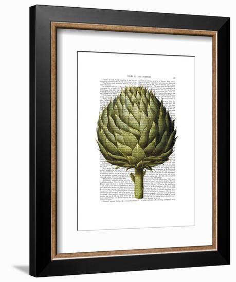 Globe Artichoke Print 2-Fab Funky-Framed Art Print