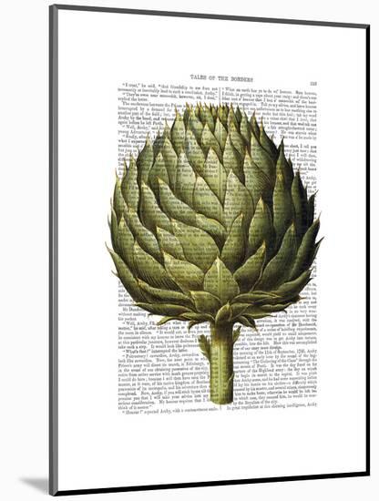 Globe Artichoke Print 2-Fab Funky-Mounted Art Print