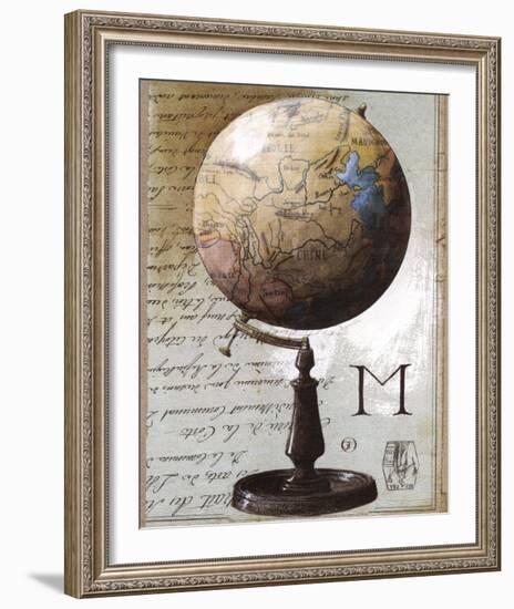 Globe-Gouny & Marange-Framed Art Print