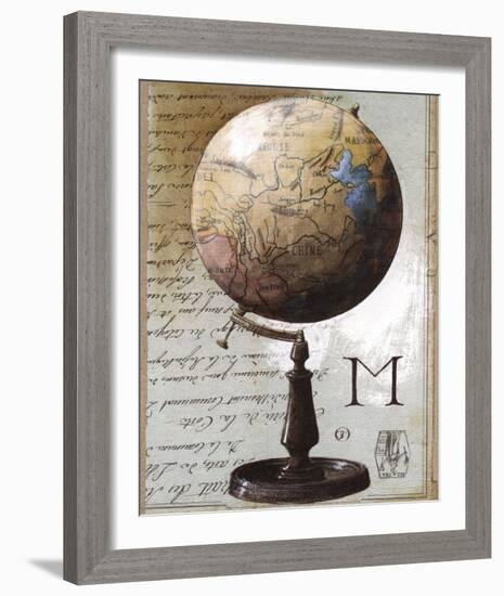 Globe-Gouny & Marange-Framed Art Print