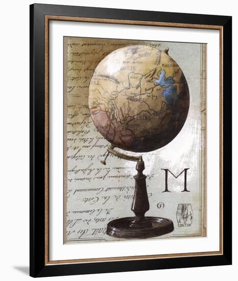 Globe-Gouny & Marange-Framed Art Print