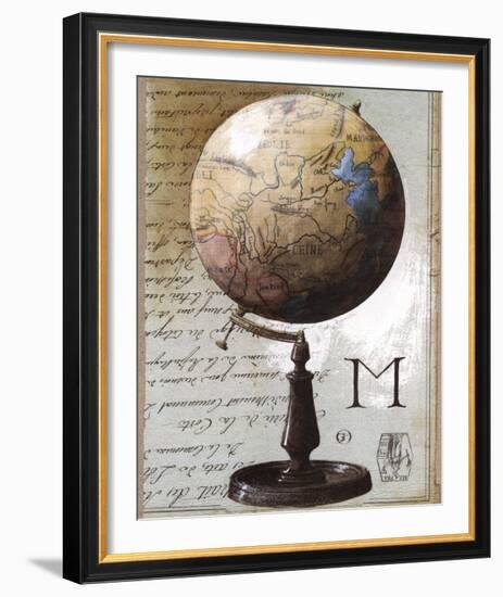 Globe-Gouny & Marange-Framed Art Print