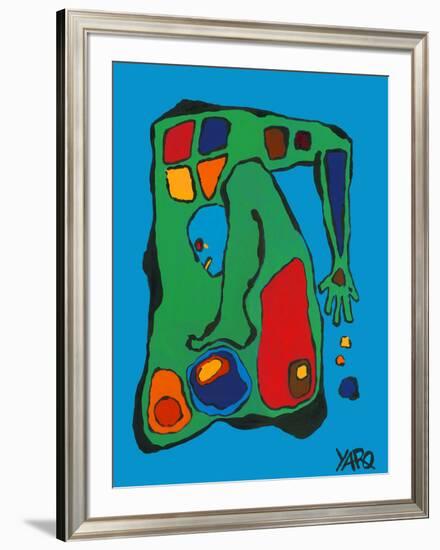 Globoro-Yaro-Framed Art Print