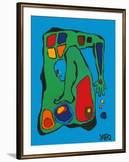 Globoro-Yaro-Framed Art Print