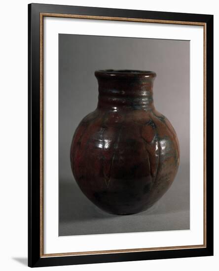 Globular Vase, 1928, France-Edouard Detaille-Framed Giclee Print