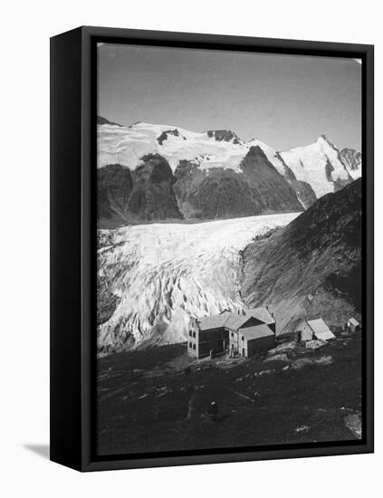 Glocknerhaus, Grossglockner, Austria, C1900s-Wurthle & Sons-Framed Premier Image Canvas