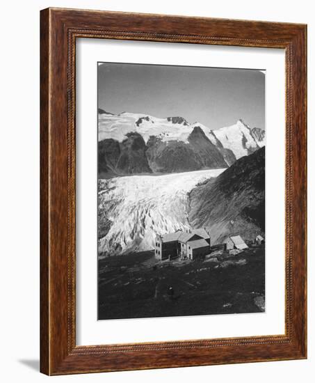 Glocknerhaus, Grossglockner, Austria, C1900s-Wurthle & Sons-Framed Photographic Print