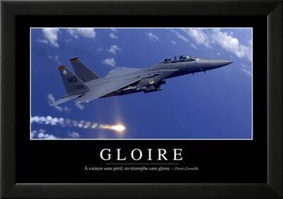 Gloire Citation Et Affiche D Inspiration Et Motivation Photographic Print Art Com