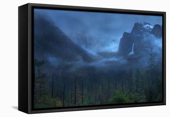 Gloomy Mountain-Yan Zhang-Framed Premier Image Canvas