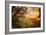 Gloomy Sunset - Artwork In Oil Painting Style-Maugli-l-Framed Art Print