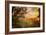 Gloomy Sunset - Artwork In Oil Painting Style-Maugli-l-Framed Art Print