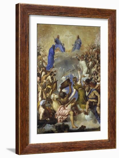 Gloria, 1551-1554-Titian (Tiziano Vecelli)-Framed Giclee Print