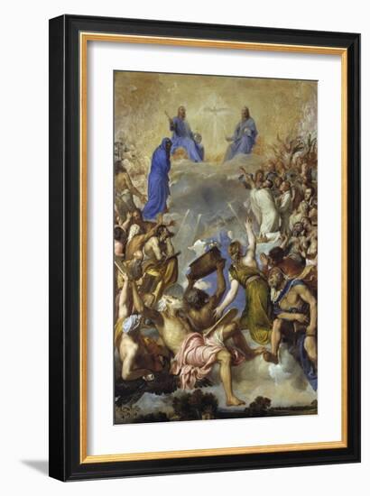 Gloria, 1551-1554-Titian (Tiziano Vecelli)-Framed Giclee Print