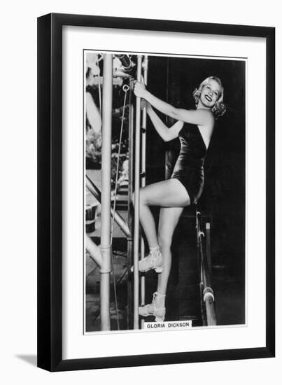 Gloria Dickson, American Stage and Screen Actress, 1938-null-Framed Giclee Print