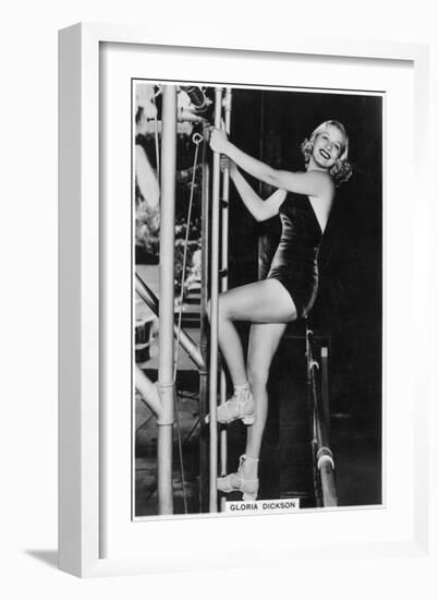 Gloria Dickson, American Stage and Screen Actress, 1938-null-Framed Giclee Print