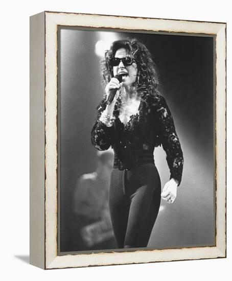 Gloria Estefan-null-Framed Stretched Canvas