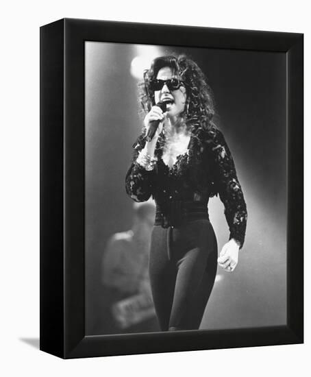 Gloria Estefan-null-Framed Stretched Canvas