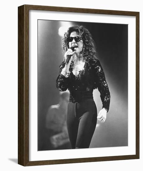 Gloria Estefan--Framed Photo