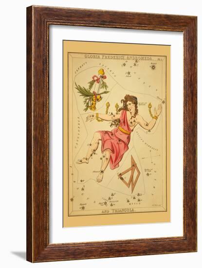 Gloria Frederici, Andromeda, and Triangula-Aspin Jehosaphat-Framed Art Print