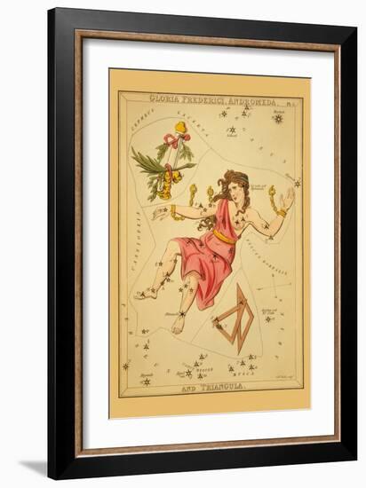 Gloria Frederici, Andromeda, and Triangula-Aspin Jehosaphat-Framed Art Print