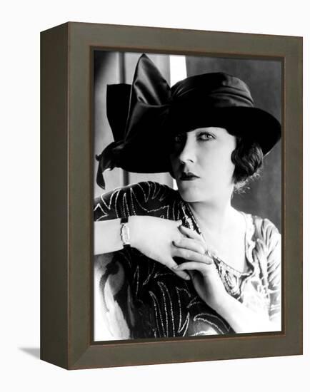 Gloria Swanson, 1921-null-Framed Stretched Canvas