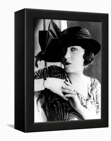 Gloria Swanson, 1921-null-Framed Stretched Canvas