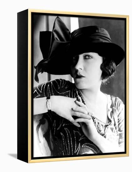 Gloria Swanson, 1921-null-Framed Stretched Canvas