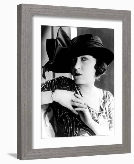 Gloria Swanson, 1921-null-Framed Photo