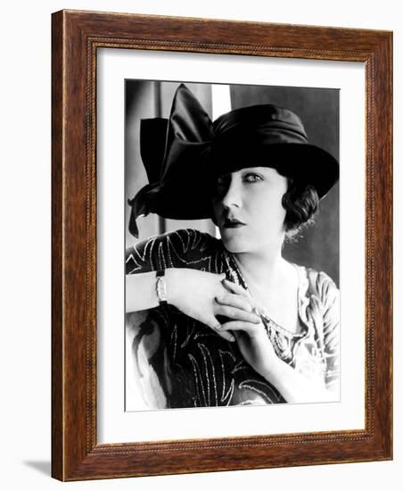 Gloria Swanson, 1921-null-Framed Photo