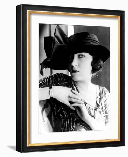 Gloria Swanson, 1921-null-Framed Photo