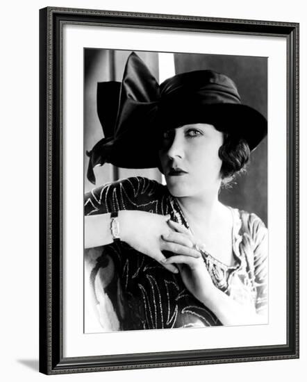 Gloria Swanson, 1921-null-Framed Photo