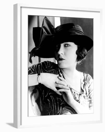 Gloria Swanson, 1921-null-Framed Photo