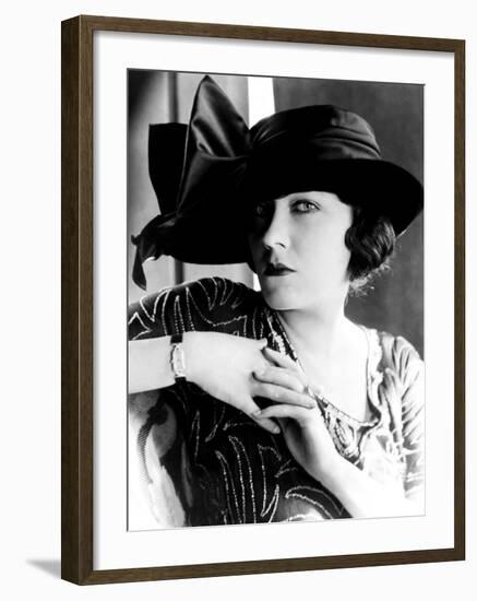 Gloria Swanson, 1921-null-Framed Photo